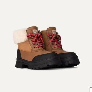 UGG Brown and Black Winter Boots